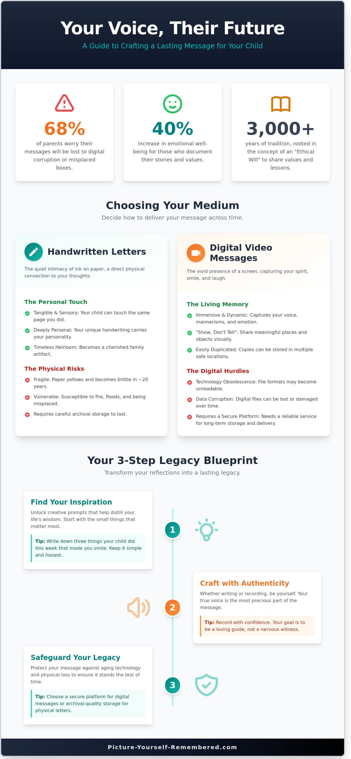 A Letter to My Child for the Future: A Compassionate Guide to Creating a Lasting Legacy