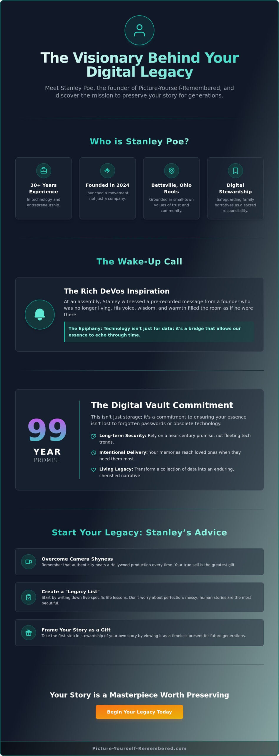 The Story Behind the Vision: Meet the Picture Yourself Remembered Founder