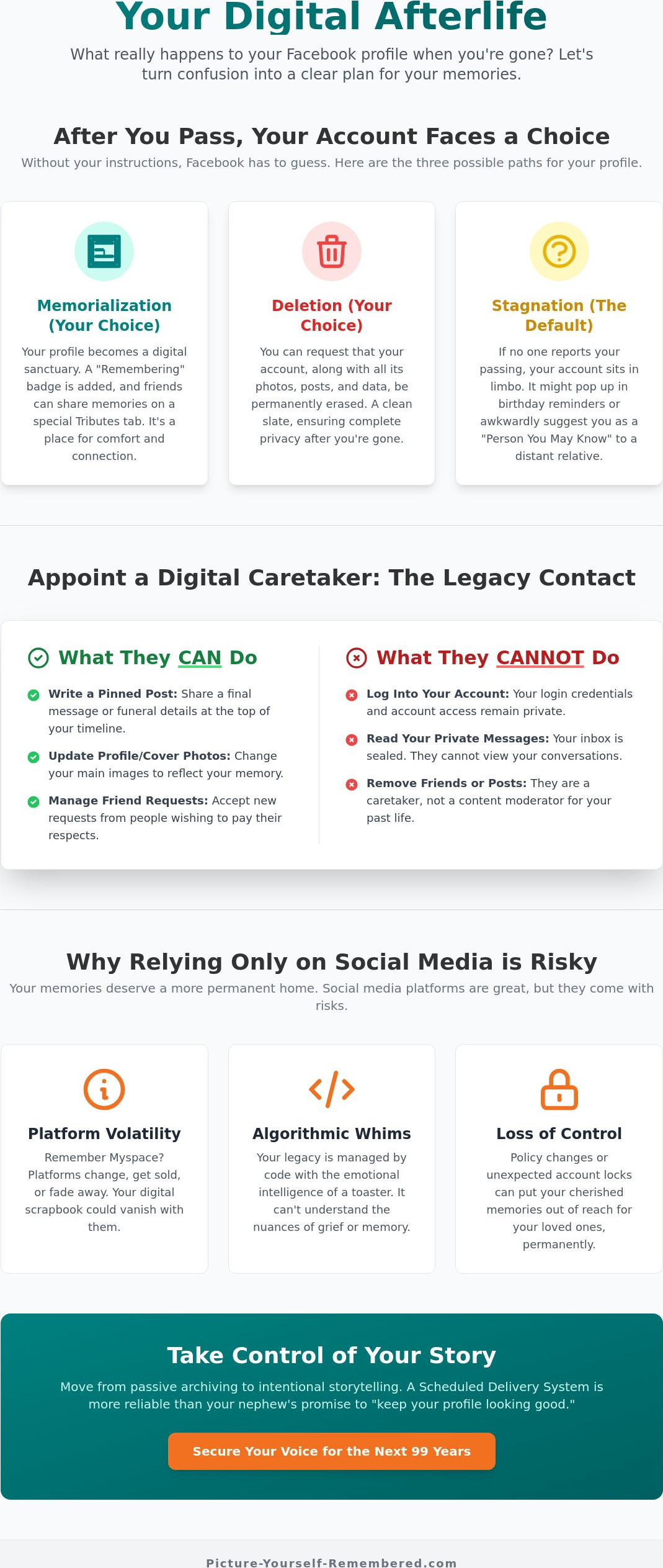 What Happens to Facebook Memories When You Die? A 2026 Guide to Digital Legacies