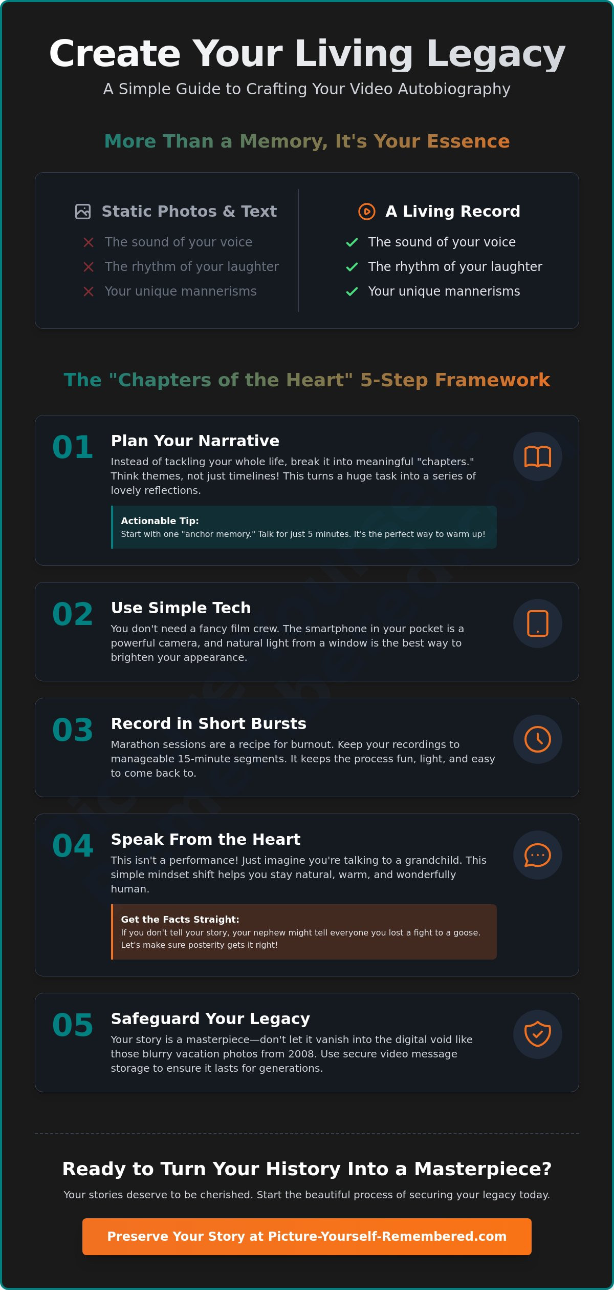 How to Create a Video Autobiography: A Heartfelt Guide to Your Digital Legacy